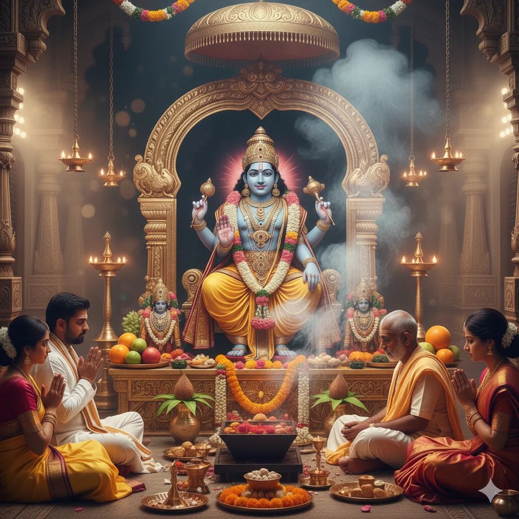 Satyanarayana Swamy Vratham - Importance in Hindu Tradition