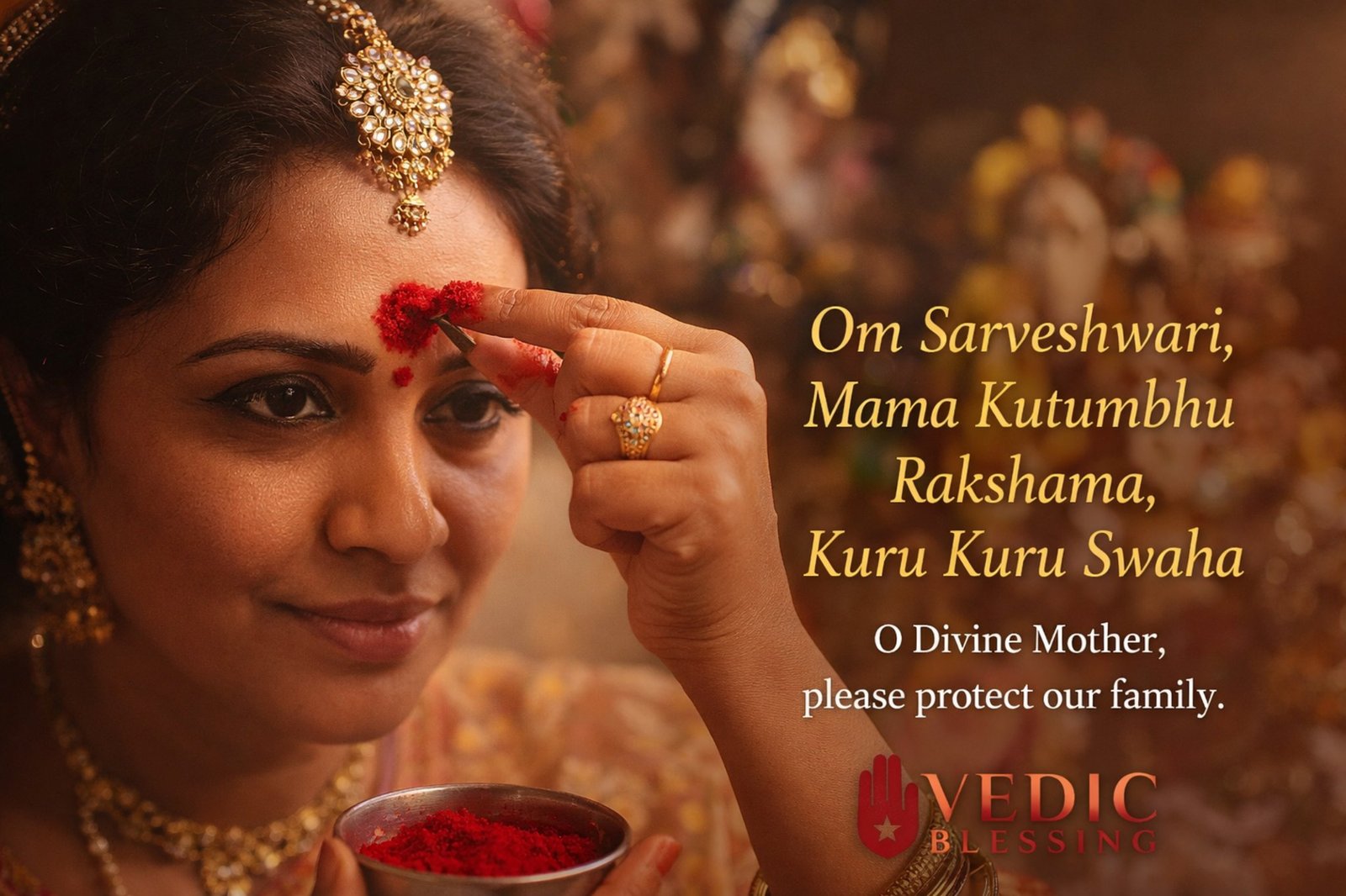 The Sacred Power of Kumkum: A Simple Mantra for Family Protection
